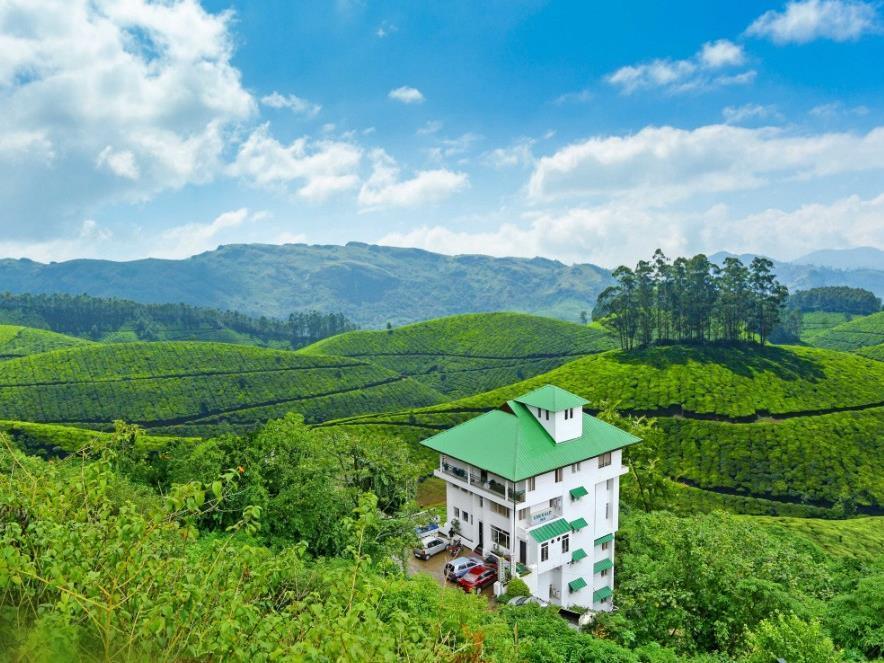 Hotel Emerald Inn Munnar Exteriör bild
